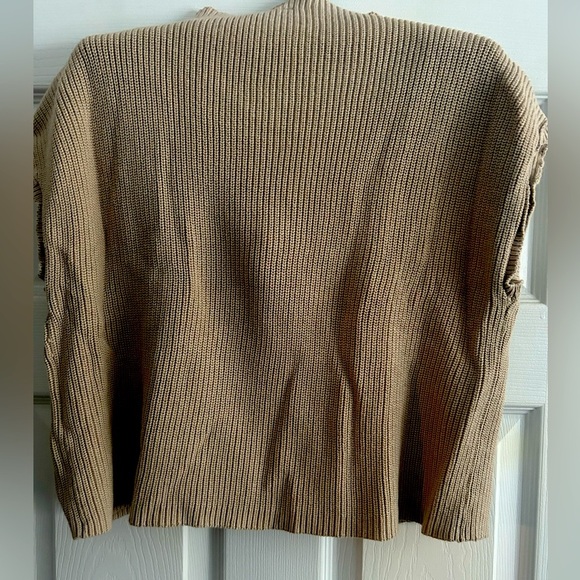 ANRABESS Women's Two Piece Knit Sweater Crop Top Pants Matching Sweatsuit, sz L - Picture 7 of 11